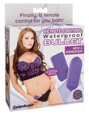 Pipedream - Waterproof Remote Control Bullet