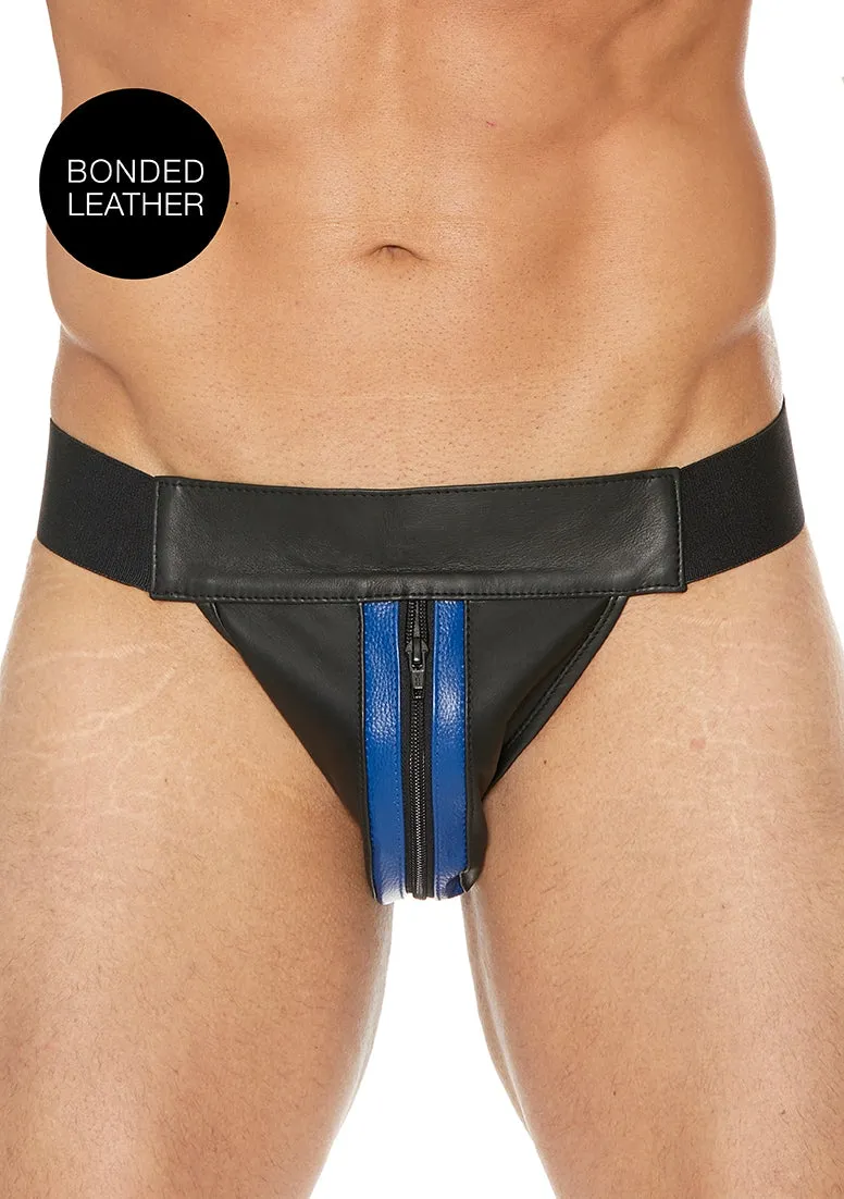 Plain Front With Zip Jock - L/xl - Blue
