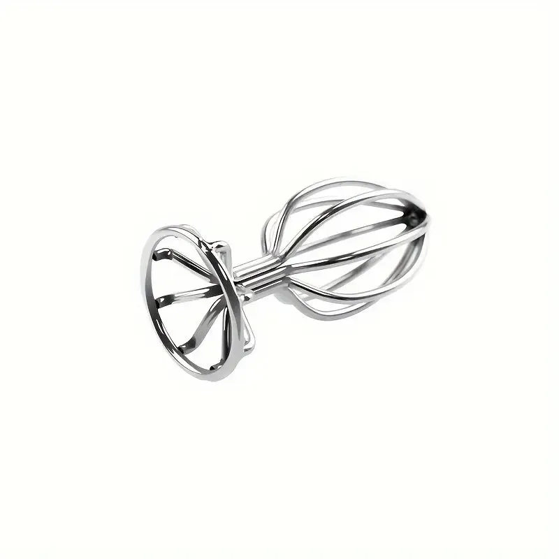 Pleasure Anal Plug Metal Expanding Prostate Massager Butt Plug For Men