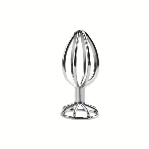 Pleasure Anal Plug Metal Expanding Prostate Massager Butt Plug For Men