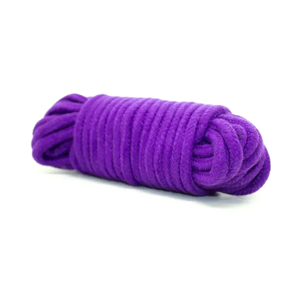 Ple'sur 12-Piece Everything Bondage Kit Purple Beginner BDSM Set