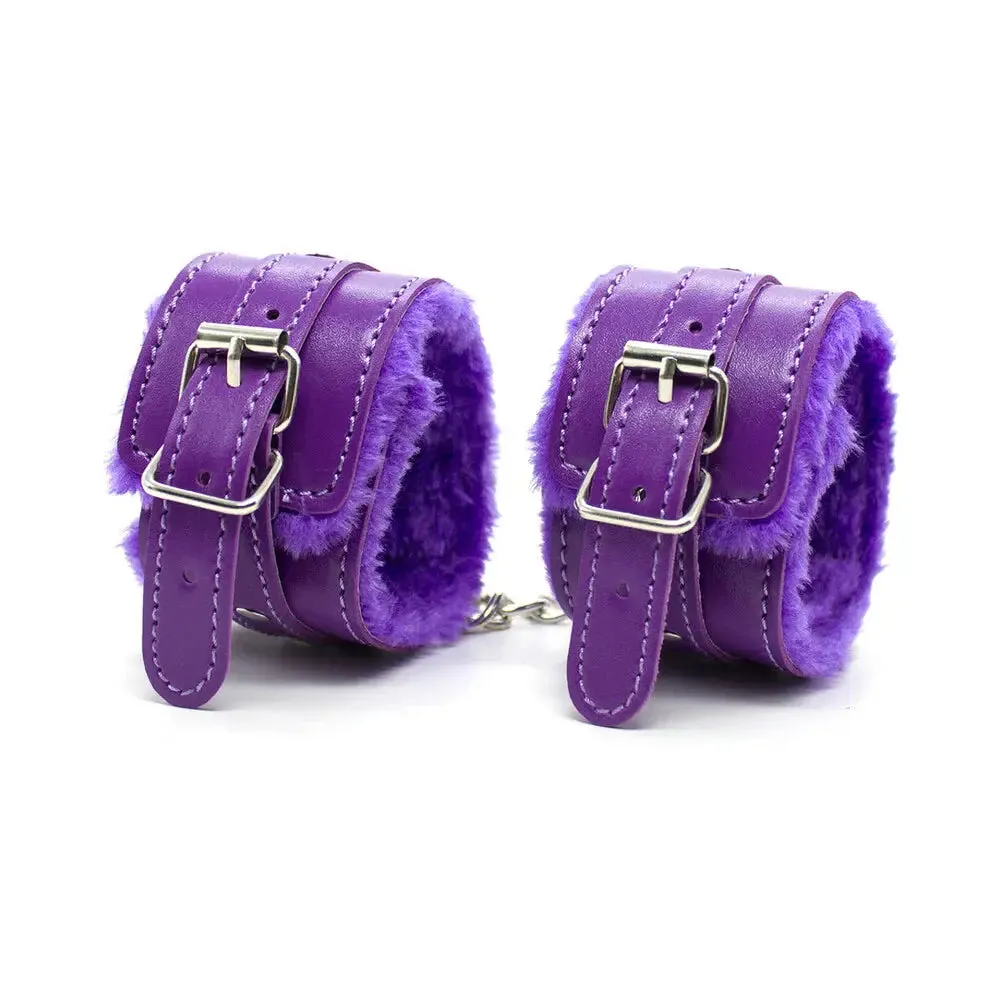Ple'sur 12-Piece Everything Bondage Kit Purple Beginner BDSM Set
