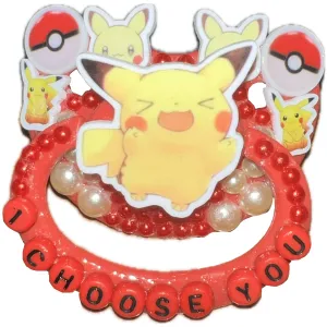 Poke Video Game Hand Crafted Deluxe Pacifier