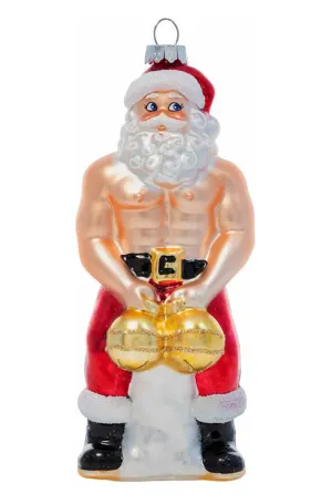 Pornament Big Balls Claus Ornament