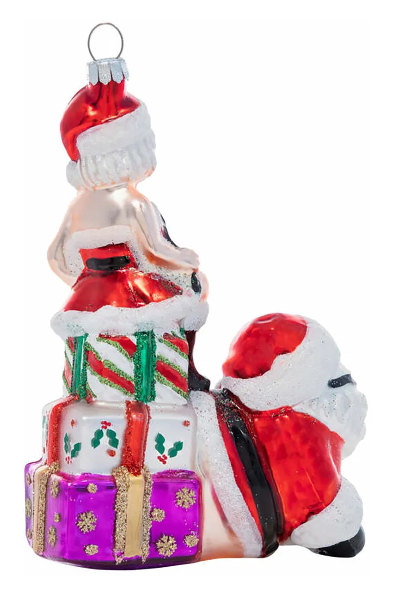 Pornament Submissive Santa Ornament