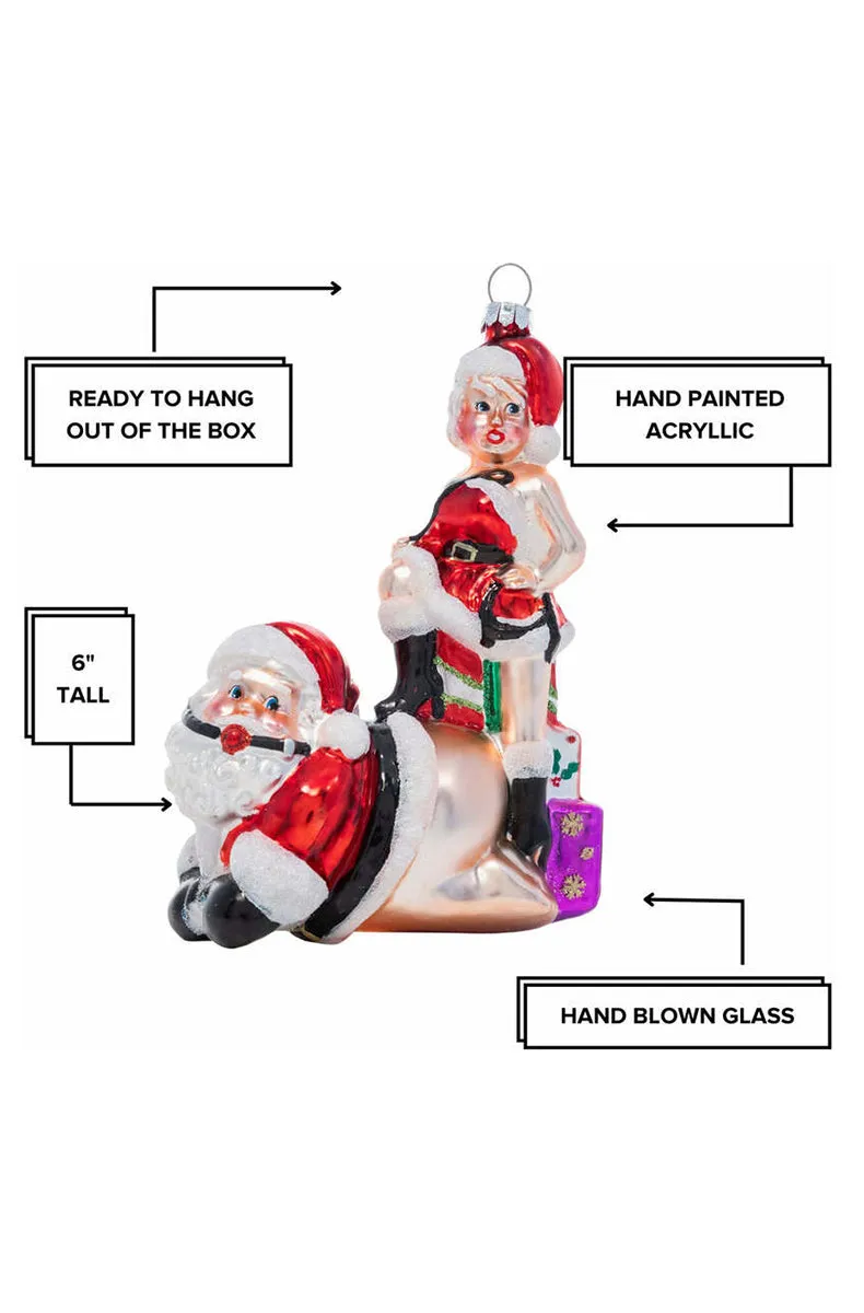 Pornament Submissive Santa Ornament