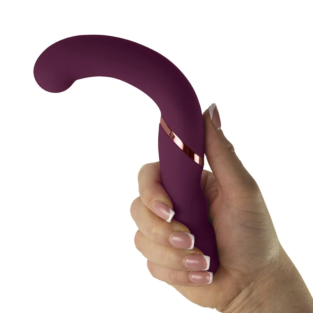 Rocks-Off Gemini Dual Stimulator Burgundy