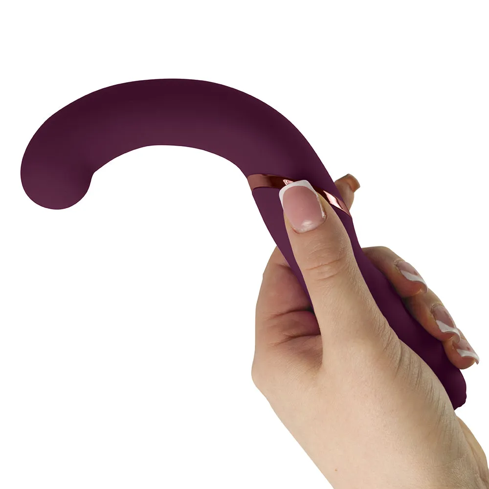 Rocks-Off Gemini Dual Stimulator Burgundy