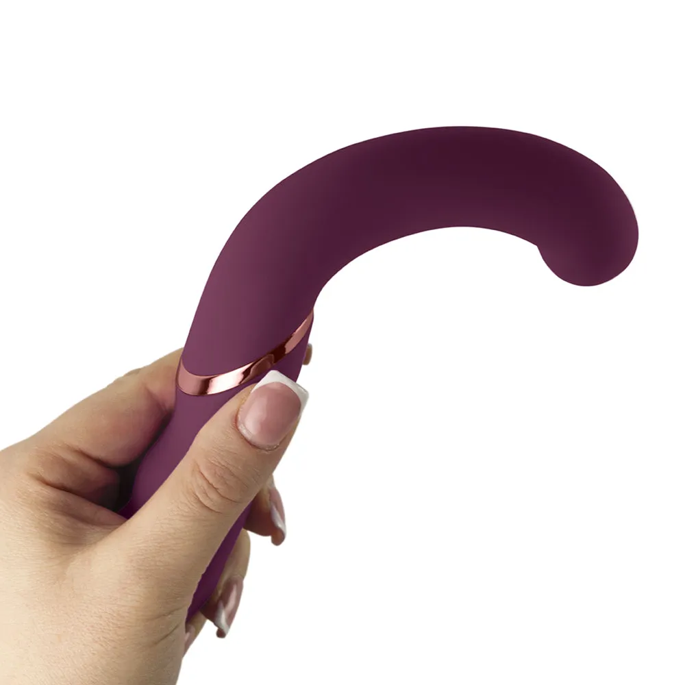 Rocks-Off Gemini Dual Stimulator Burgundy
