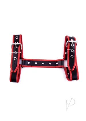 Rouge Halter Harness Blk/red Md