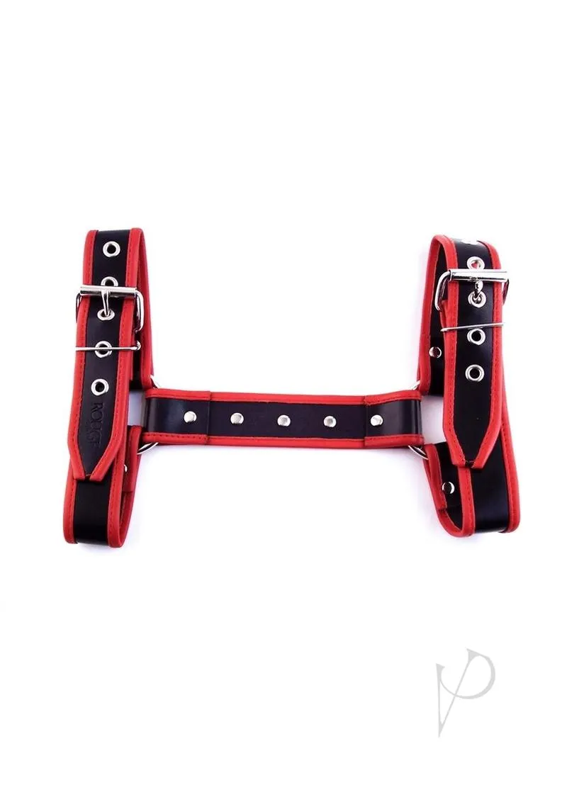 Rouge Halter Harness Blk/red Md