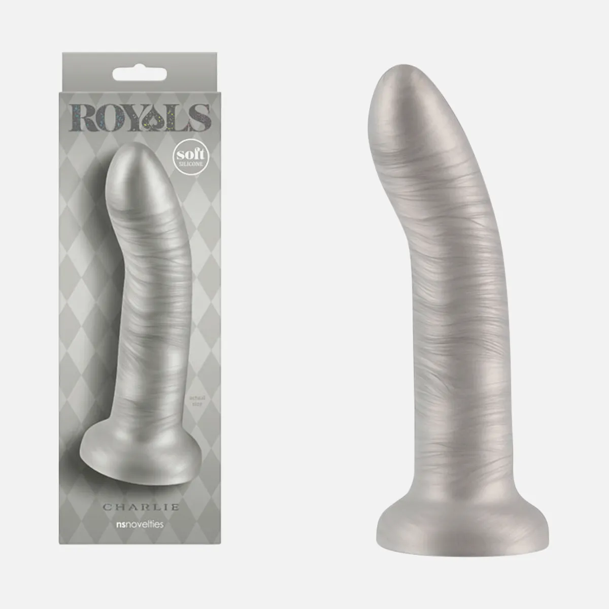 Royals Charlie 7/17.8cm Non Vibrating Dildo