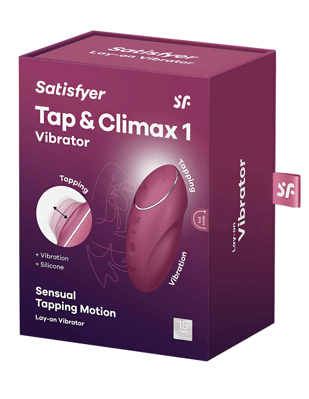 Satisfyer Tap & Climax Tapping Clitoral Vibrator