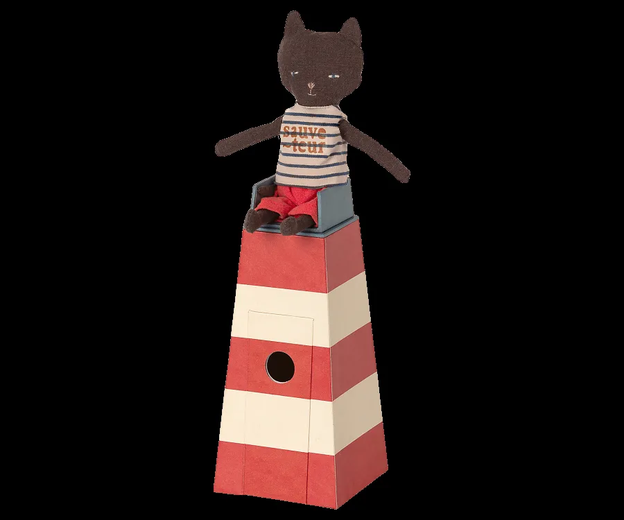 Sauveteur, Tower with cat