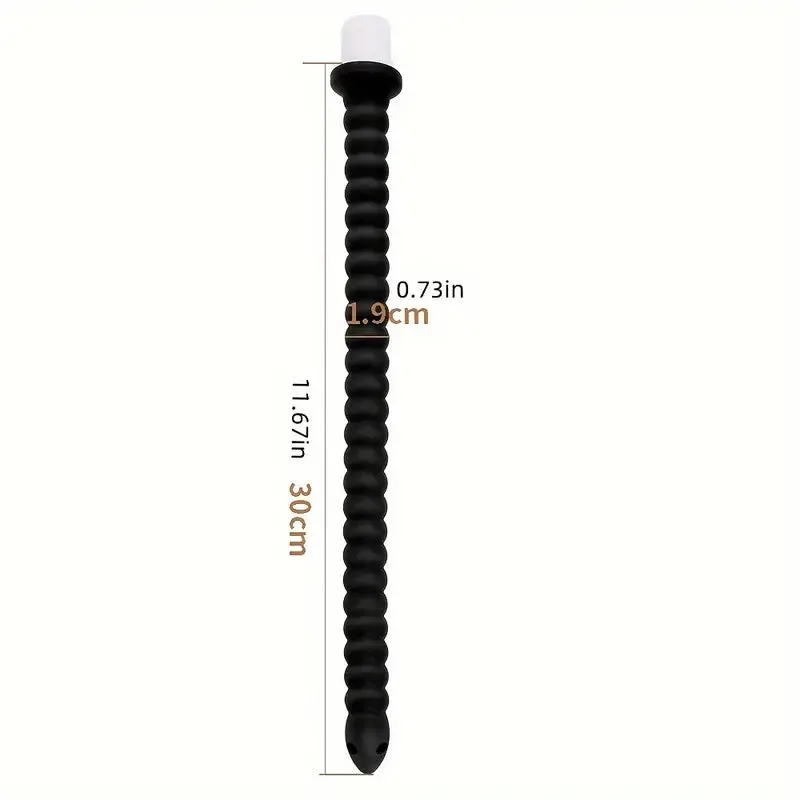 Silicone Pull Beads Gut Wash Hose Anal Dual-use SM Anal Irrigator