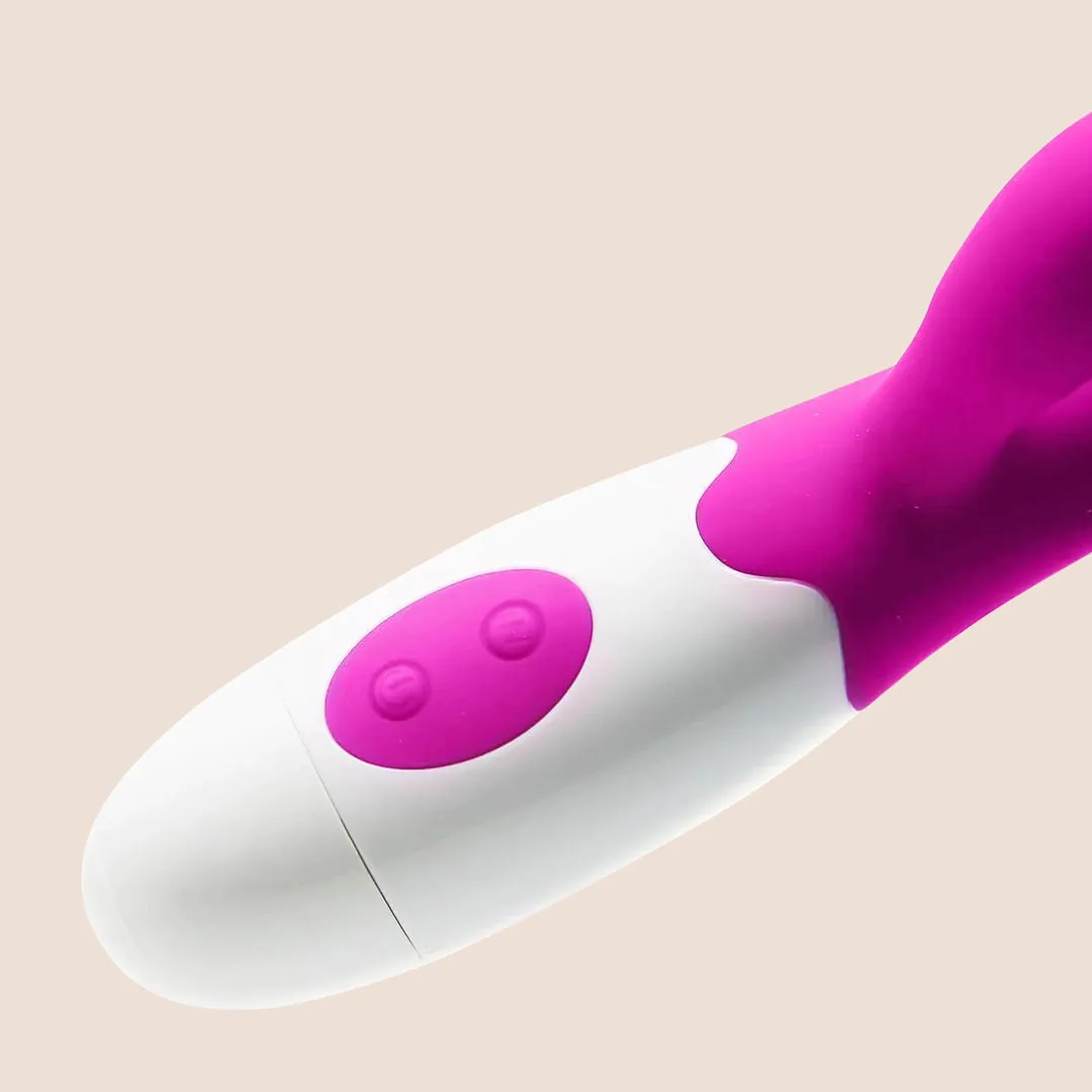 SinfulStrawberry - Vibrating G-Spot Rabbit 05 | Silicone Shaft