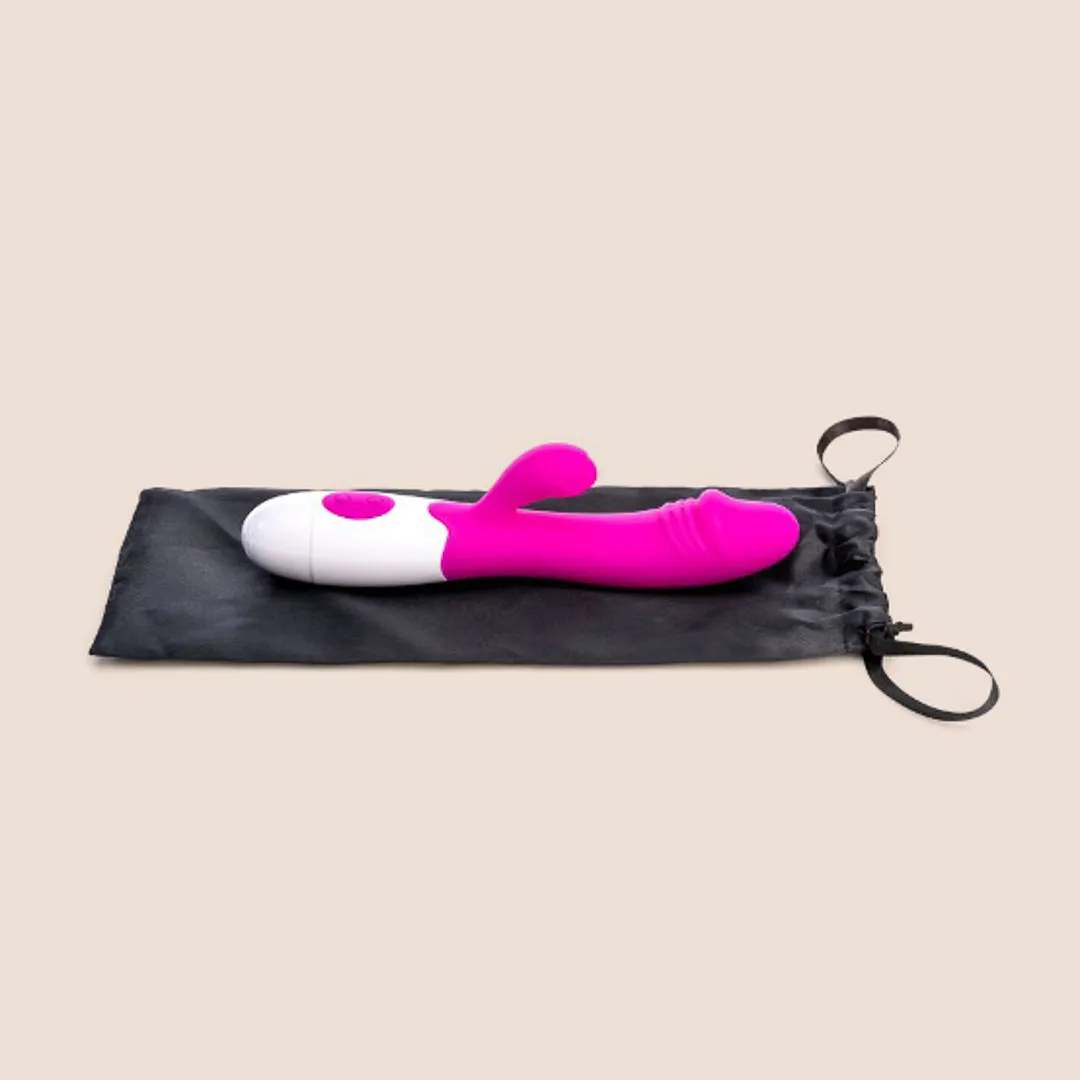 SinfulStrawberry - Vibrating G-Spot Rabbit 05 | Silicone Shaft
