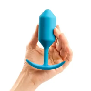 SNUG PLUG 3 | Weighted Butt Plug Sex Toy TEAL