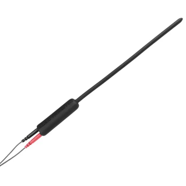 Sonda pentru penis cu electrosoc ELECTRASTIM Silicone Noir. diametru 5 mm. lungime inserabila 15 cm. negru