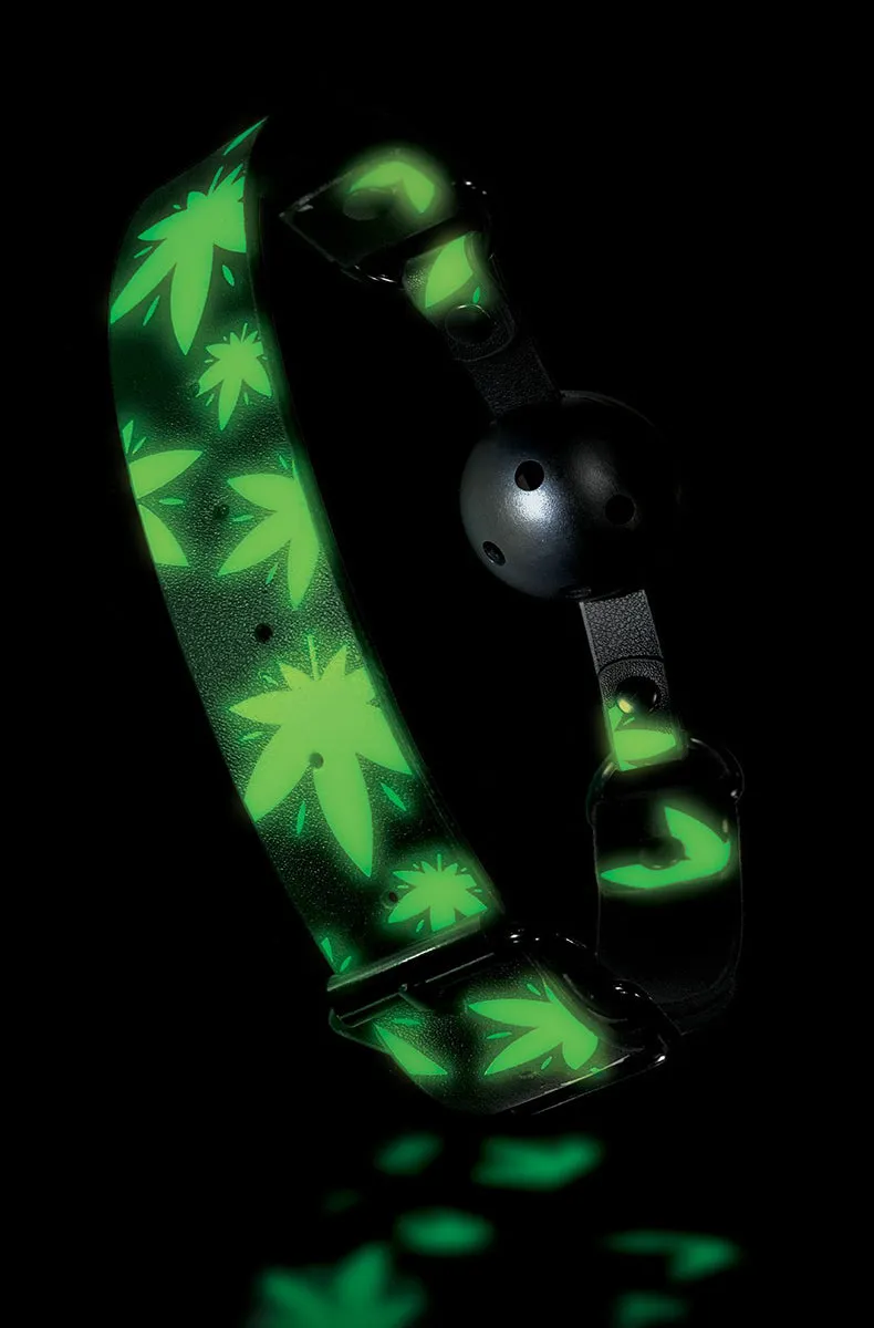 Stoner Vibes Glow In The Dark Ball Gag