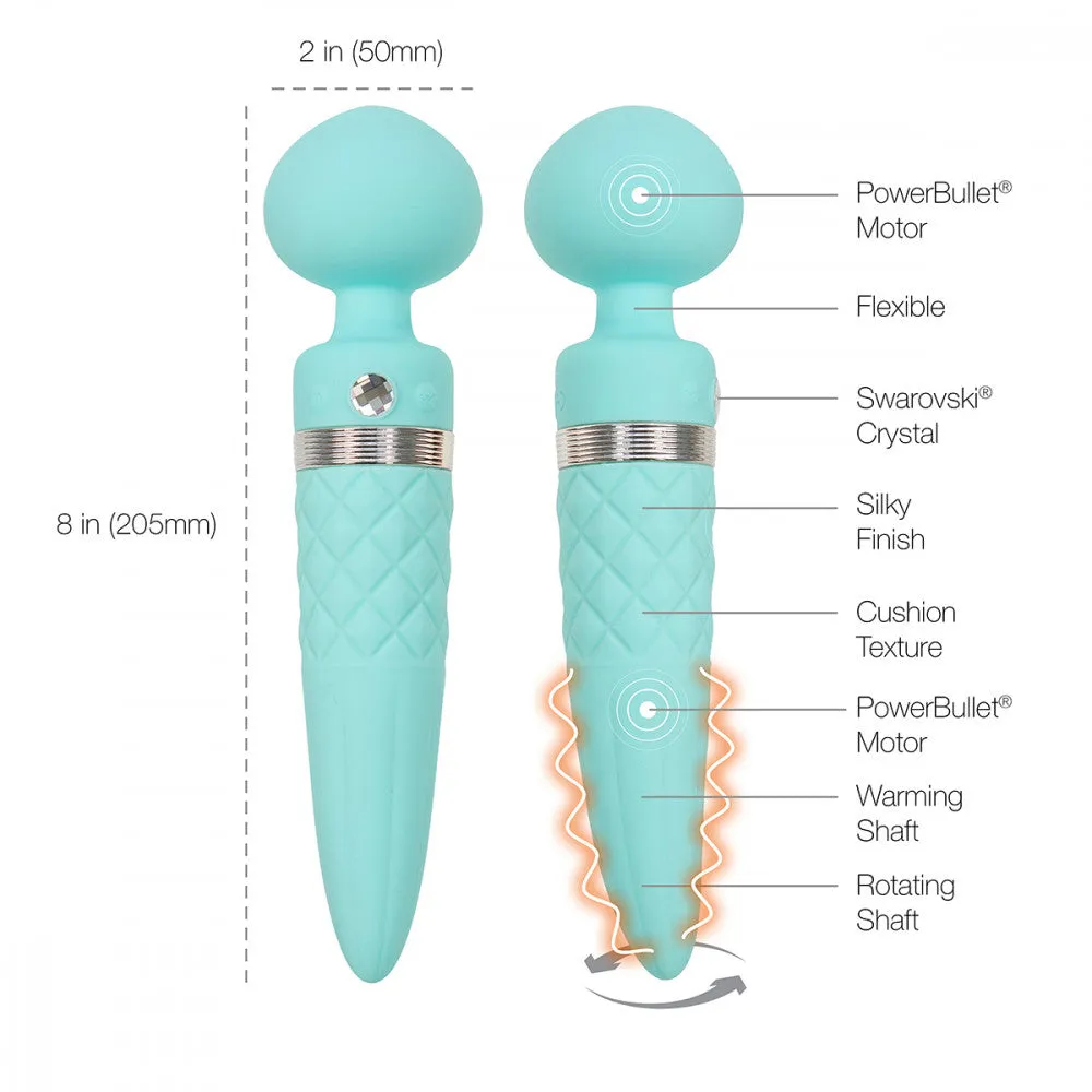 Sultry Vibrating Wand & Dildo