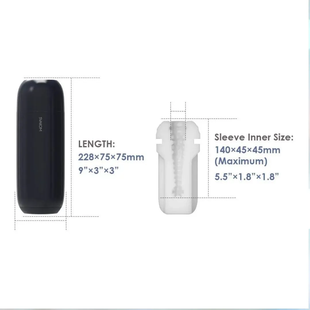Svakom Sam Neo 2 Pro Heating. Sucking & Vibrating Masturbator