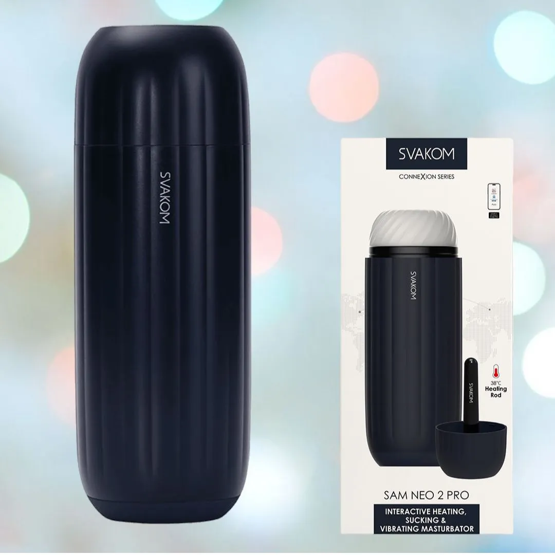 Svakom Sam Neo 2 Pro Heating. Sucking & Vibrating Masturbator