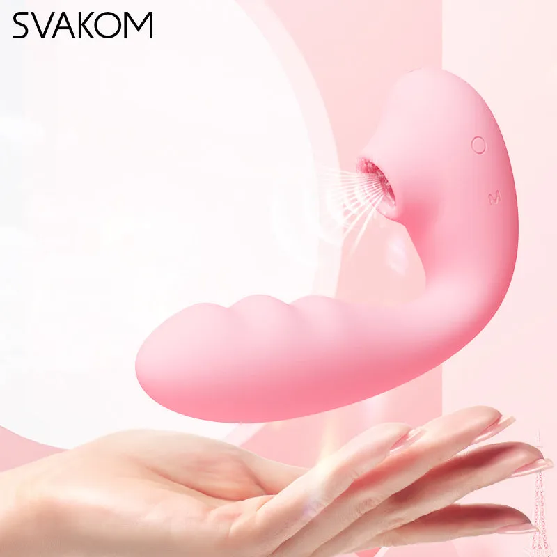 SVAKOM Tana G-Spot & Clitoral Suction Vibrator