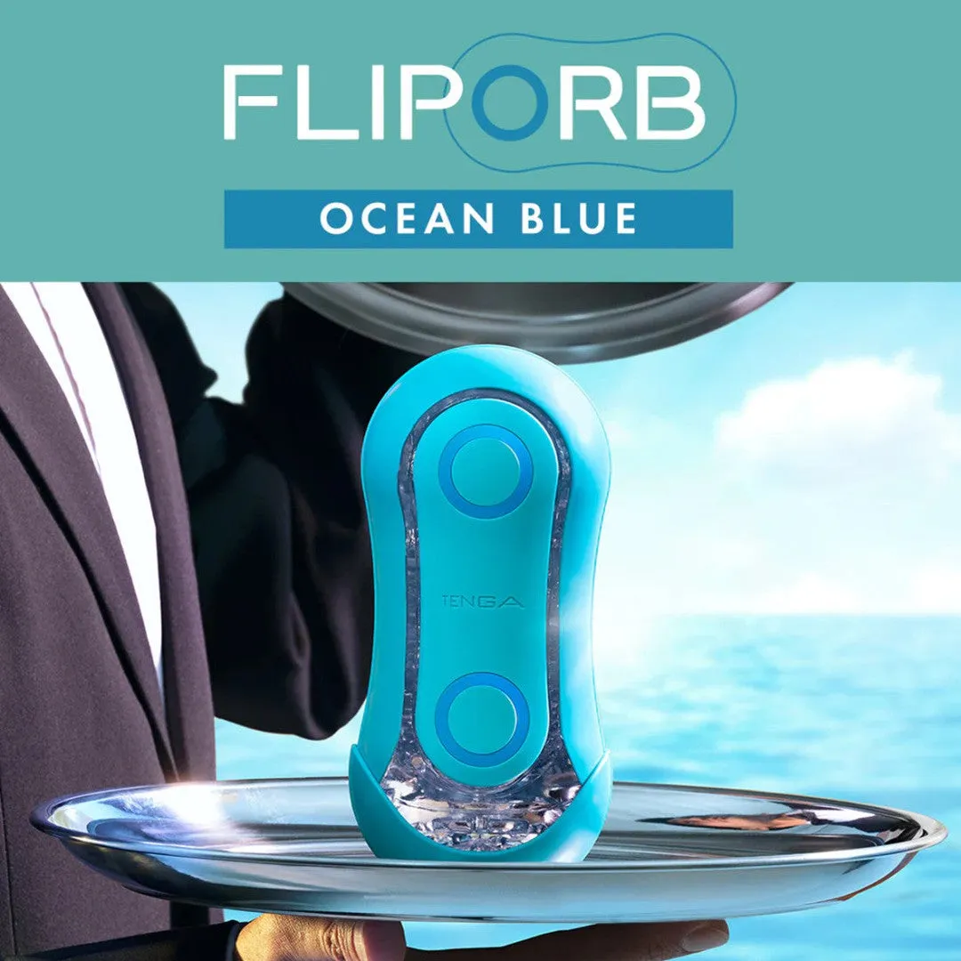 Tenga Flip Orb Ocean Blue Stroker Toy