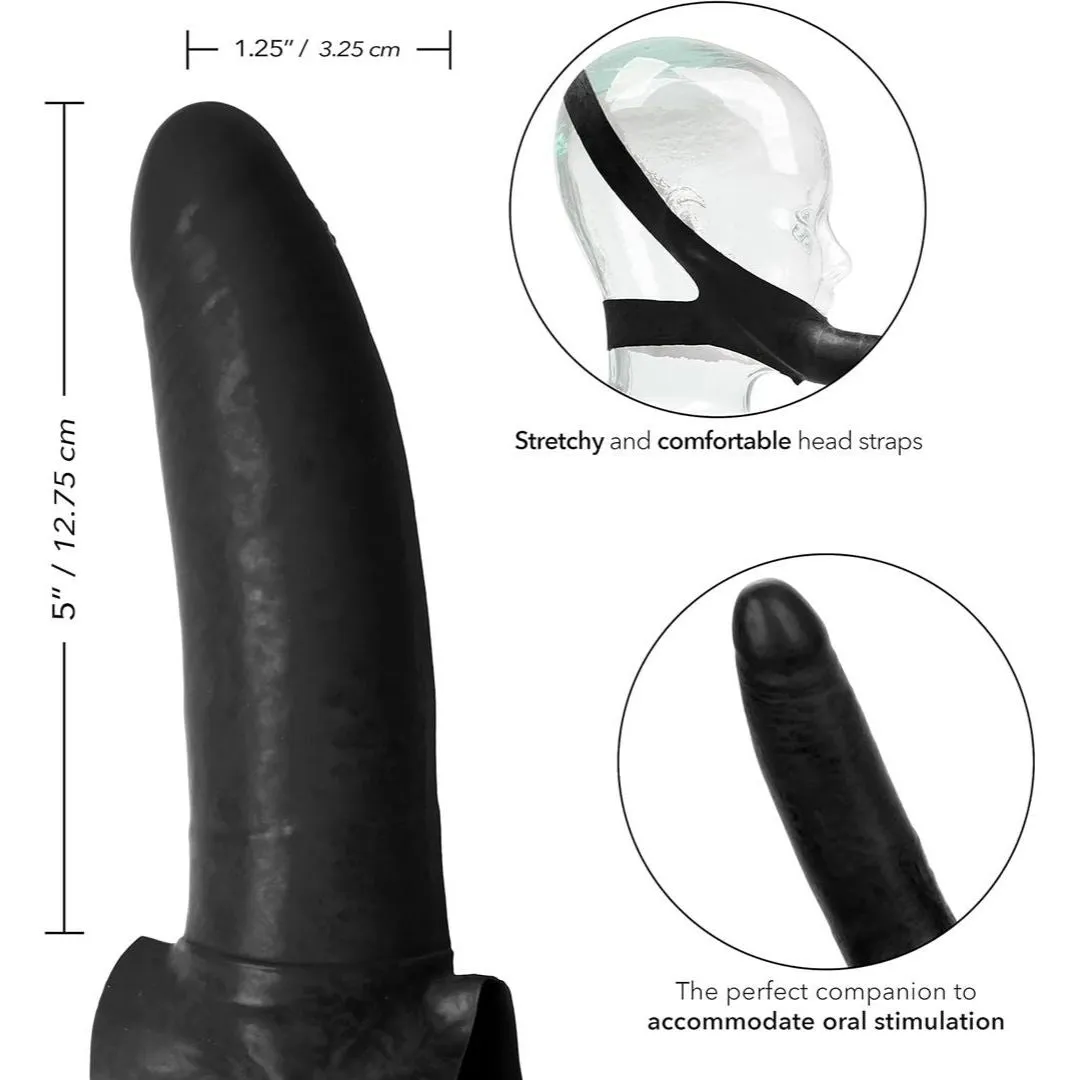 The Original Accommodator Latex Dong Head Strap-on