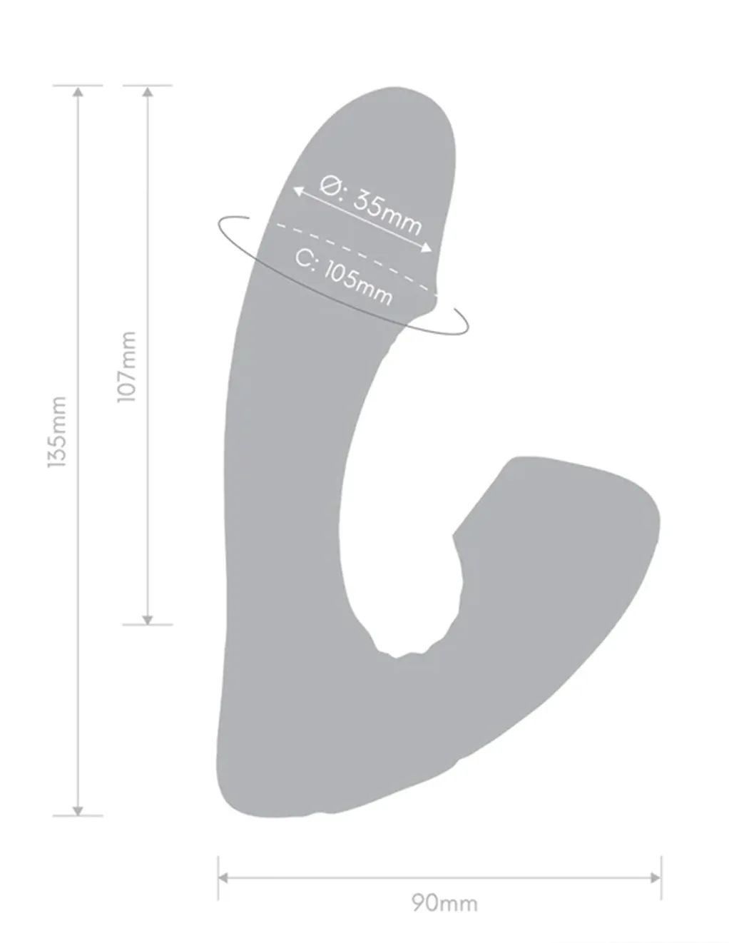 Together Internal Kisses Suction & G-Spot Vibrator