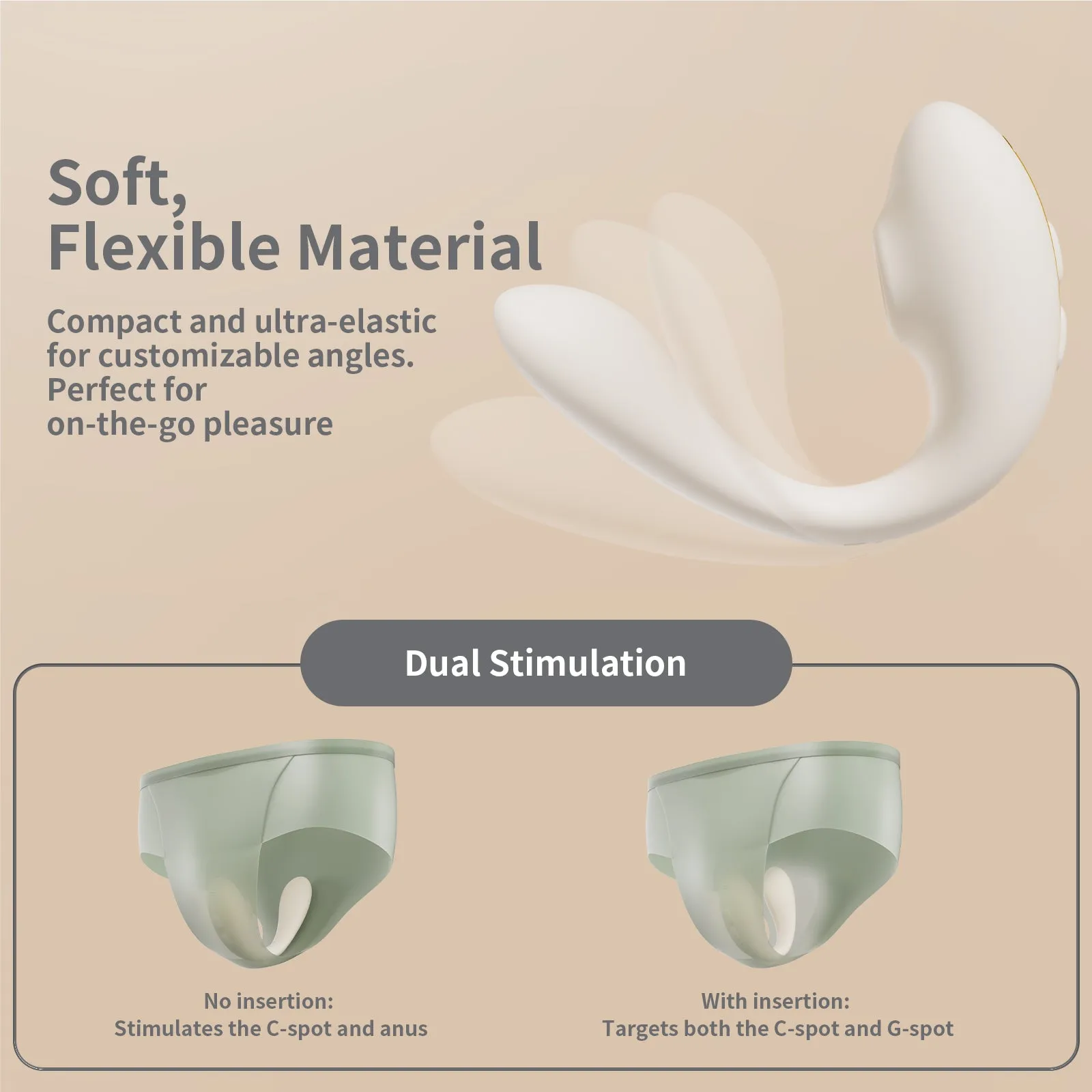 ToyCod Talia Wearable Clit Sucking Vibrator App Control