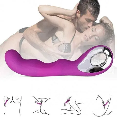 Tracy's Dog Waves G-Spot Vibrator Purple