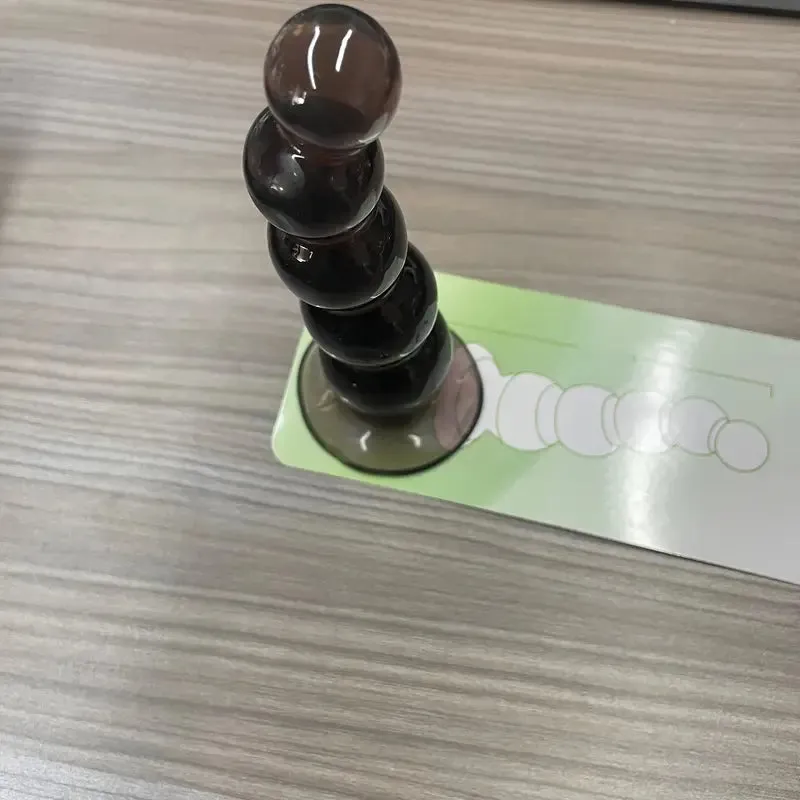 Twisted Anal Plug With Anal Beads For Women Men Couples Sex Stimulate
