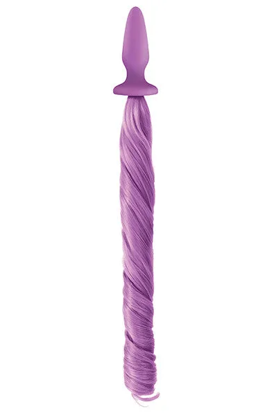 Unicorn Tails Butt Plug in Pastel Purple