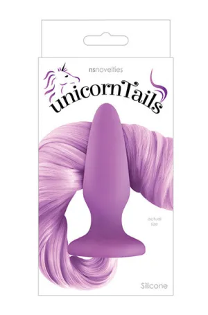 Unicorn Tails Butt Plug in Pastel Purple