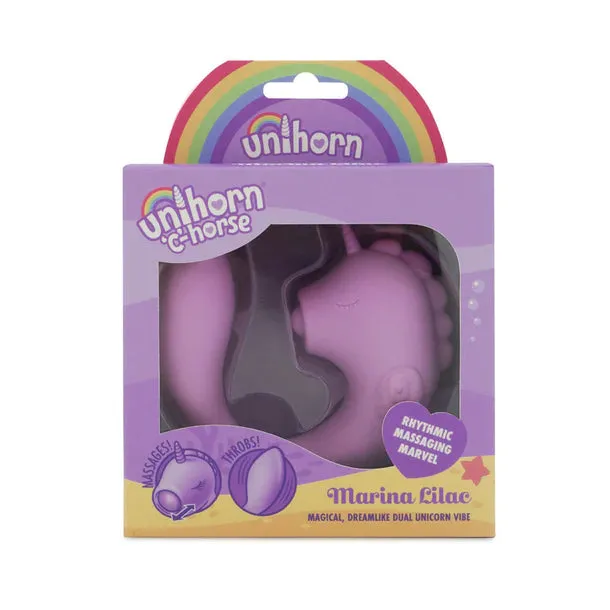 Unihorn C Horse Marina Lilac Vibrator by Creative Concepts