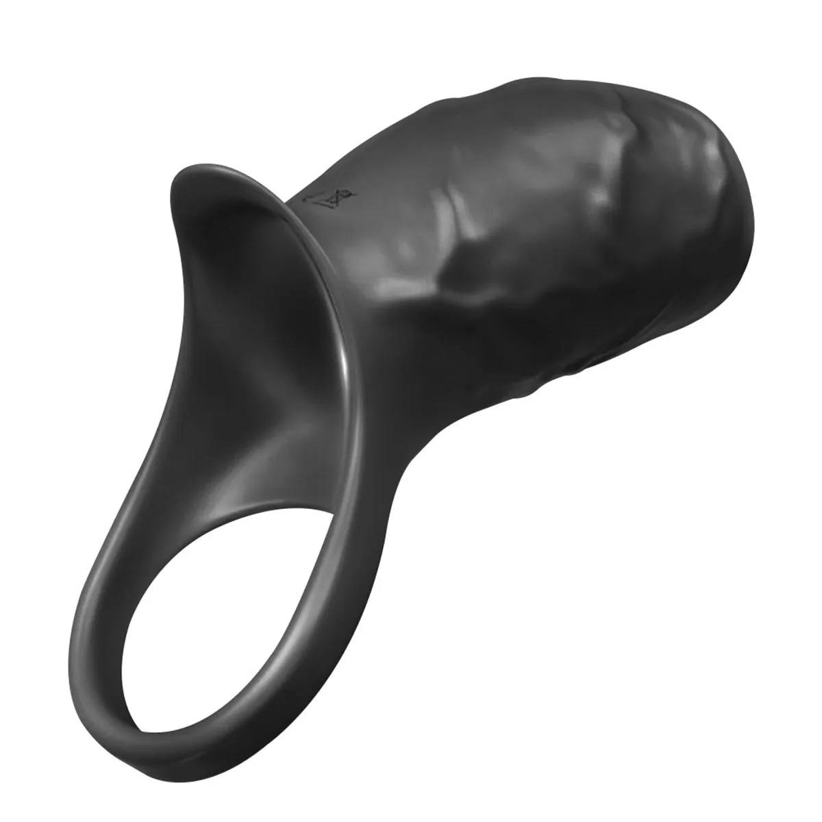 Vibrating Cock Ring Penis Sleeve - Realistic Penis Enlarger Delay Ejaculating Couple Sex Toys