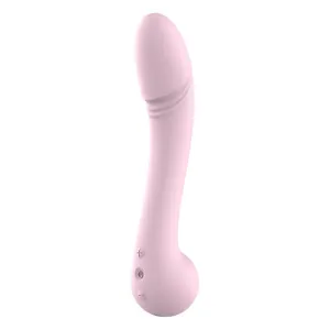 Vibrator DREAMTOYS Amour Lea Flexible Vibe. din silicon moale și flexibil. 10 funcții de vibrație. lungime 22.1 cm. roz