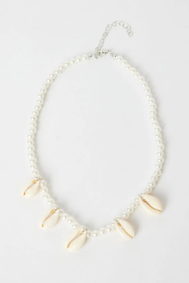 White Shell Necklace