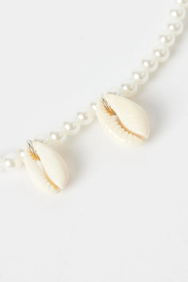 White Shell Necklace