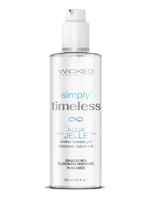 Wicked Simply Timeless Aqua Jelle Lubricant