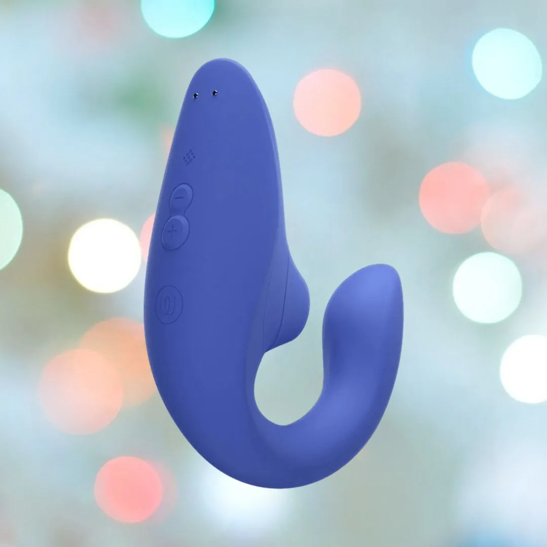 Womanizer Blend Vibrant Air-Pulse Clit Stimulator Blue