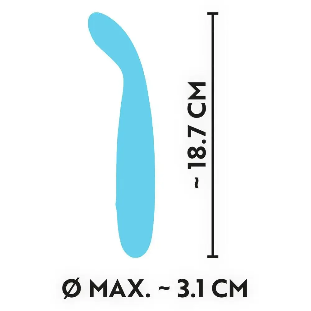 You2toys Silicone Blue Multi-speed Rechargeable G-spot Vibrator